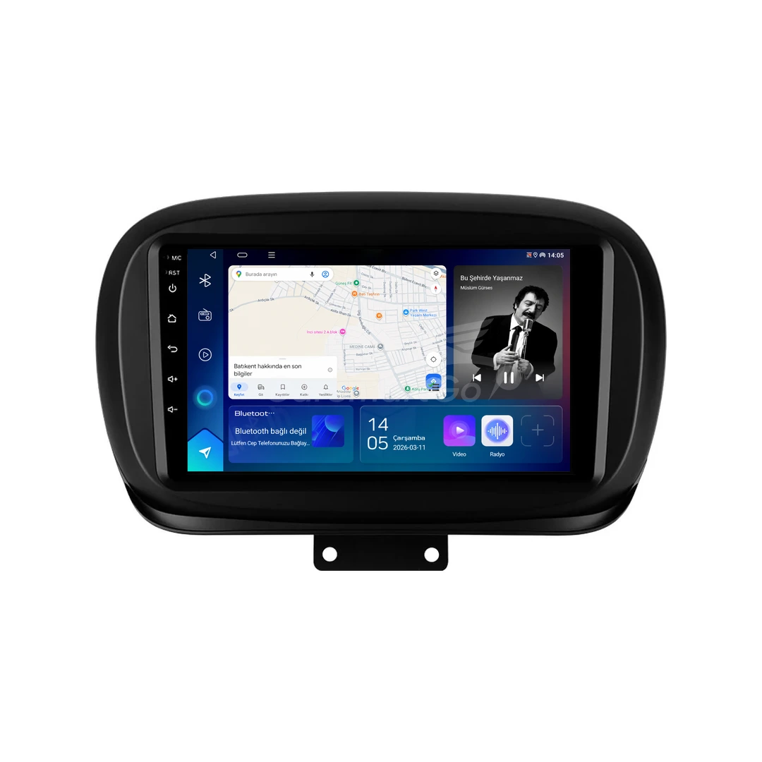 Fiat 500X Android Multimedya Sistemi (2014-2023) 8GB RAM 64GB Hafıza