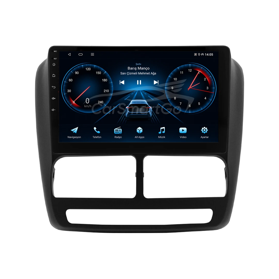 Opel Combo Android Multimedya Sistemi (2012) 8GB RAM 128GB Hafıza