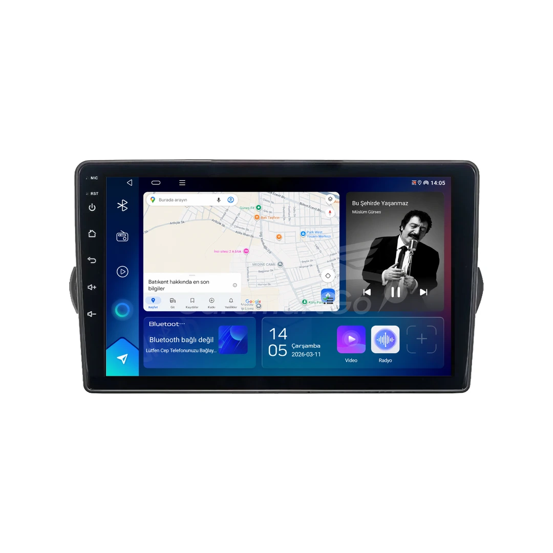 Fiat Egea Android Multimedya Sistemi (2015-2025) 6GB RAM 64GB Hafıza