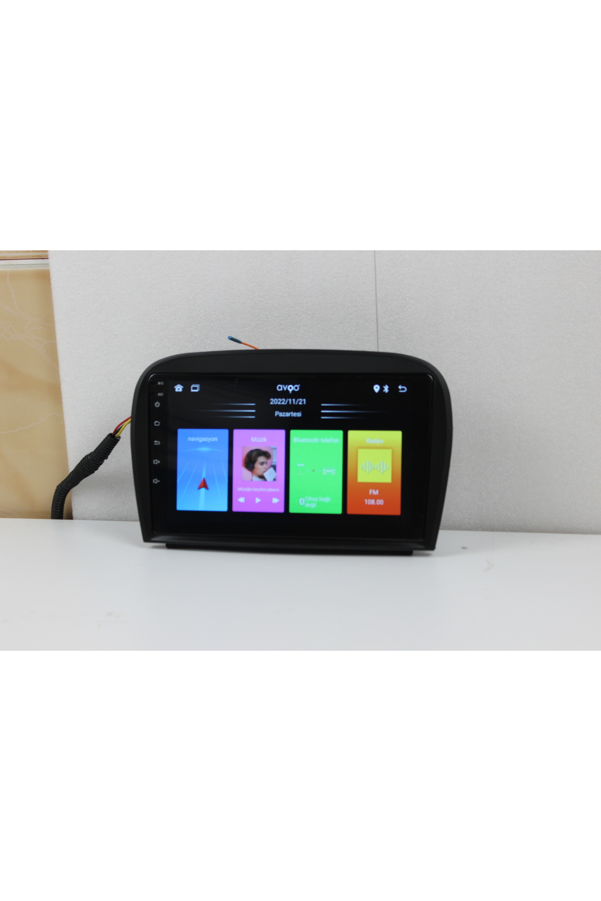 Mercedes CLA uyumlu SMART GO MERCEDES  SL CLASS 2002/2010 9 İNÇ 2-32 - Görsel 5