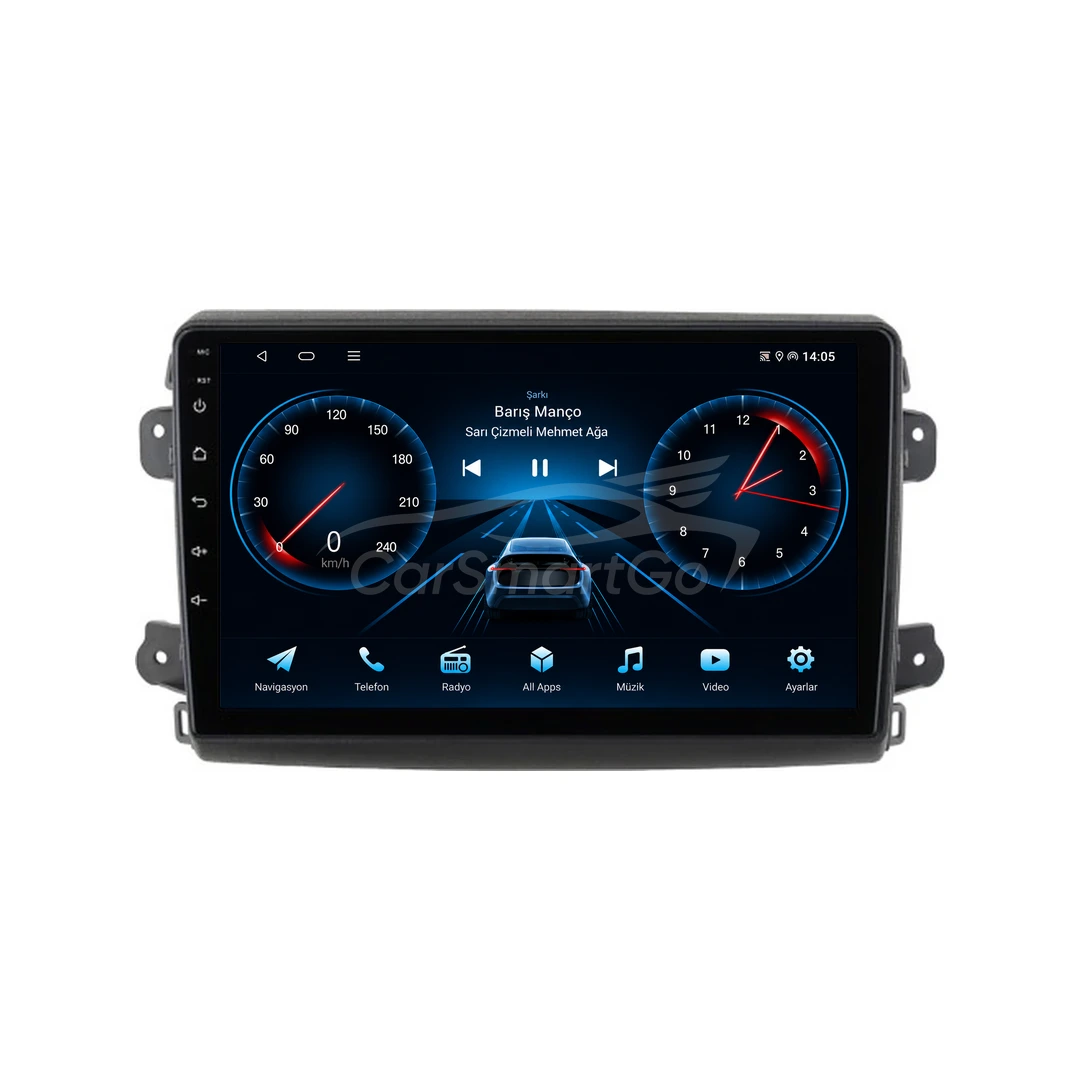 Fiat Ducato Android Multimedya Sistemi (2022-2025) 4GB RAM 32GB Hafıza