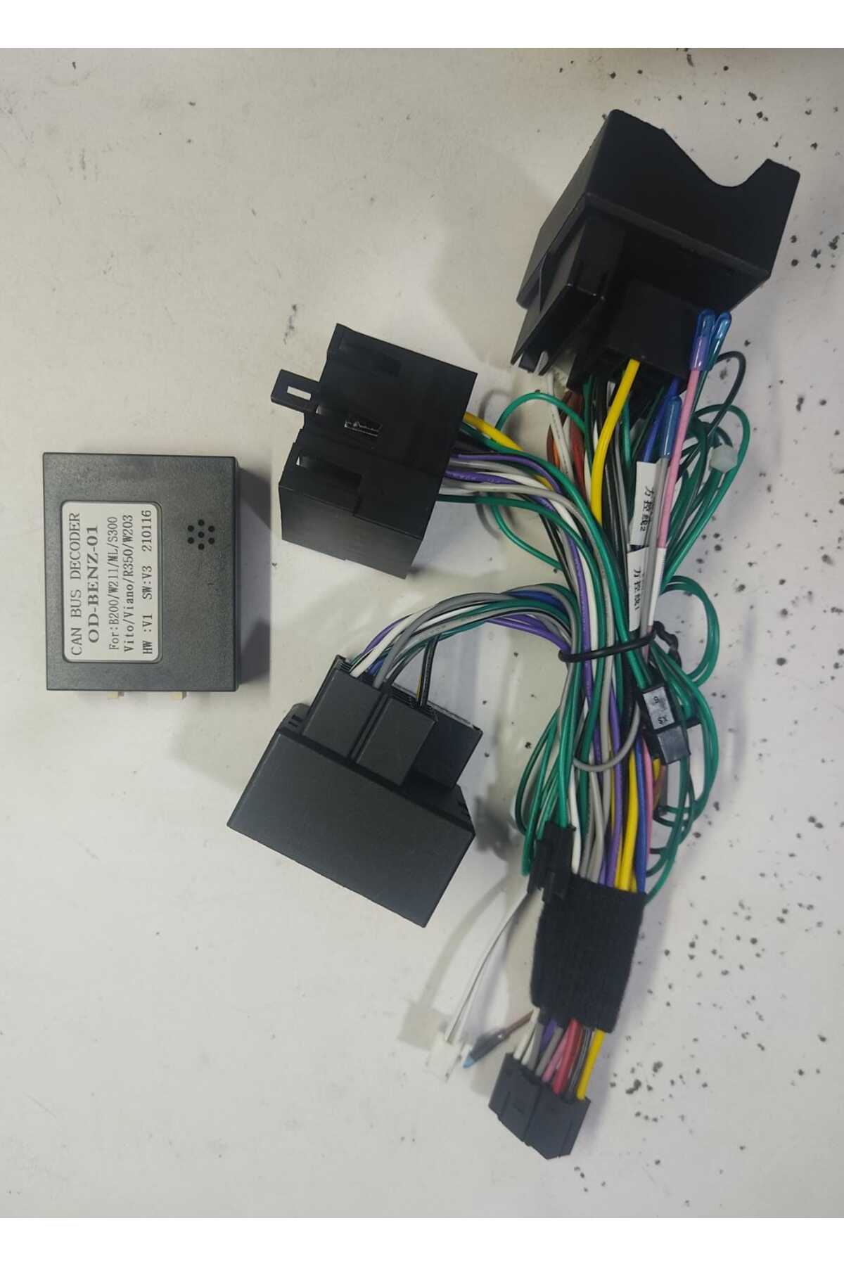 Mercedes C Serisi uyumlu SMART GO MERCEDES C W203 1999/2004 CLK W209 2005/2009 9 İNÇ  2-32 - Görsel 2