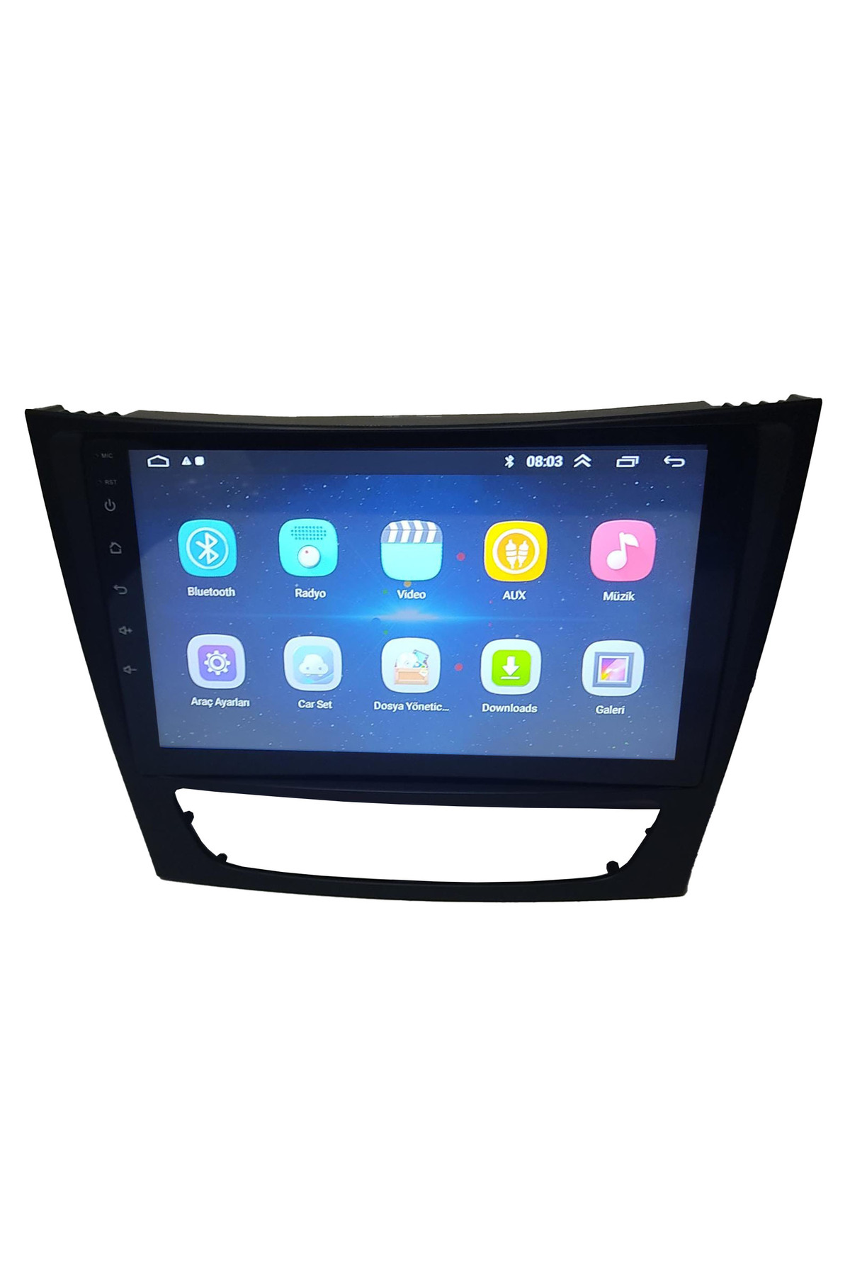 Mercedes E Serisi uyumlu SMART GO MERCEDES E CLASS 9 İNÇ W211-W211 2007/2011 2-32 - Görsel 3