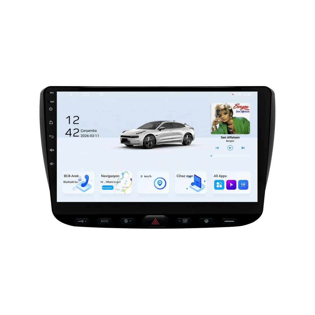 Fiat Punto Android Multimedya Sistemi (2012-2018) 10GB RAM 256GB Hafıza Pro