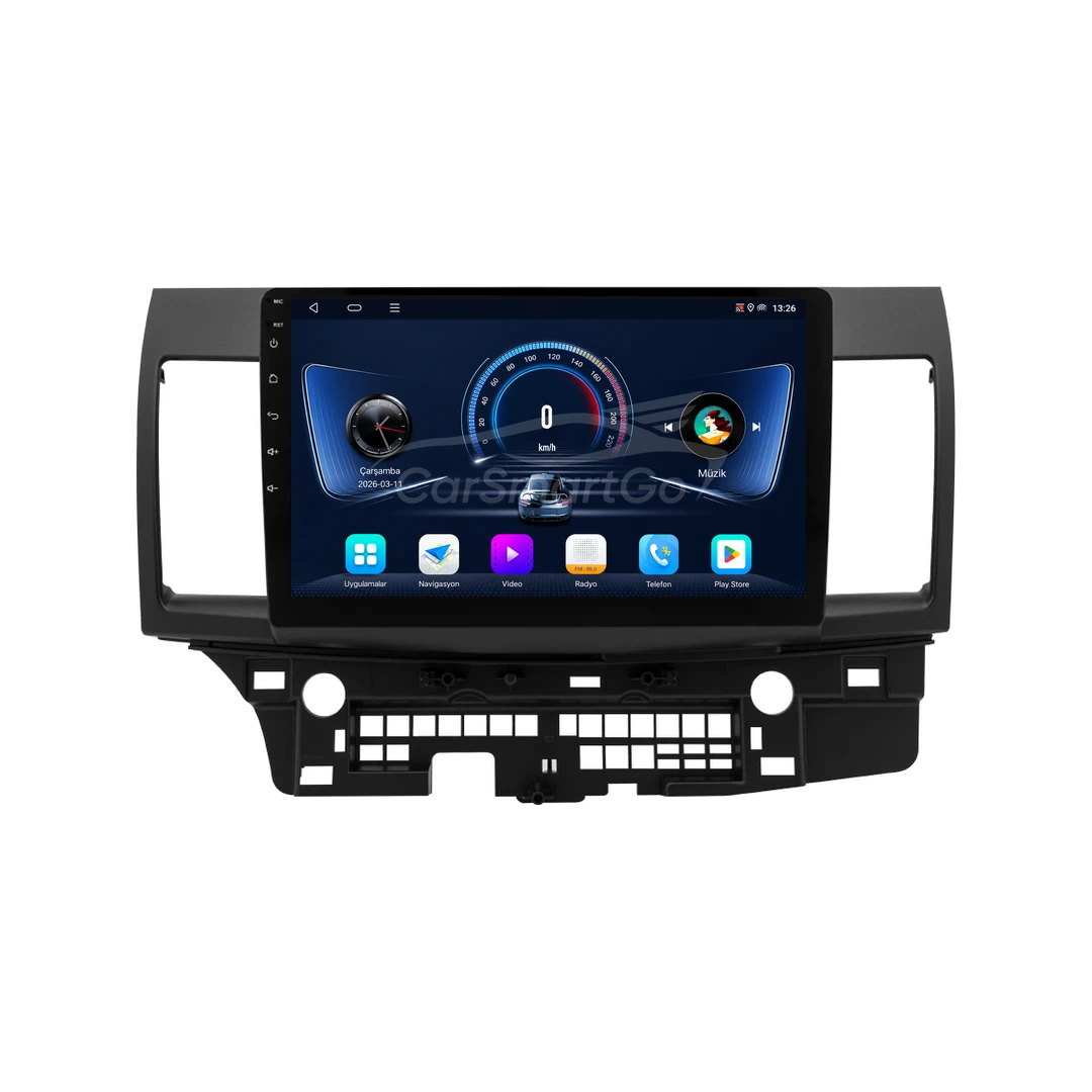 Mitsubishi Lancer Android Multimedya Sistemi (2008-2017) 8GB RAM 64GB Hafıza