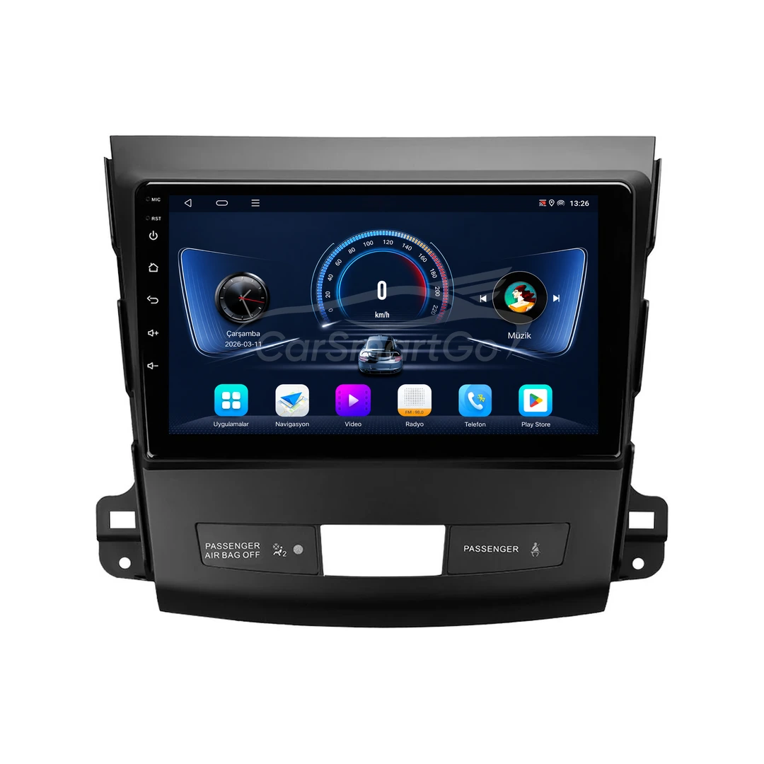 Mitsubishi Outlander Android Multimedya Sistemi (2009-2012) 4GB RAM 64GB Hafıza