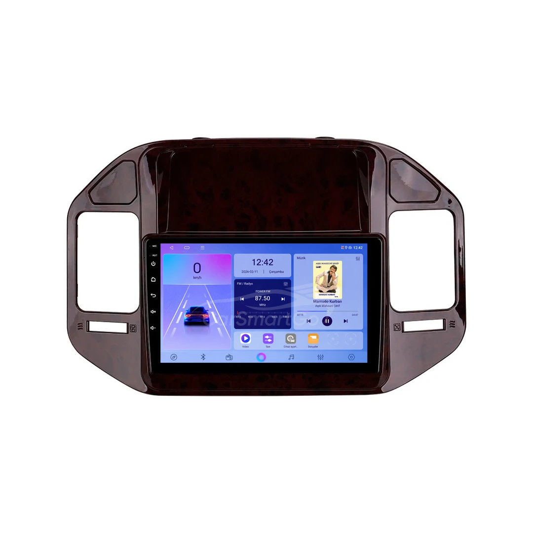 Mitsubishi Pajero Android Multimedya Sistemi (2004-2007) 4GB RAM 64GB Hafıza