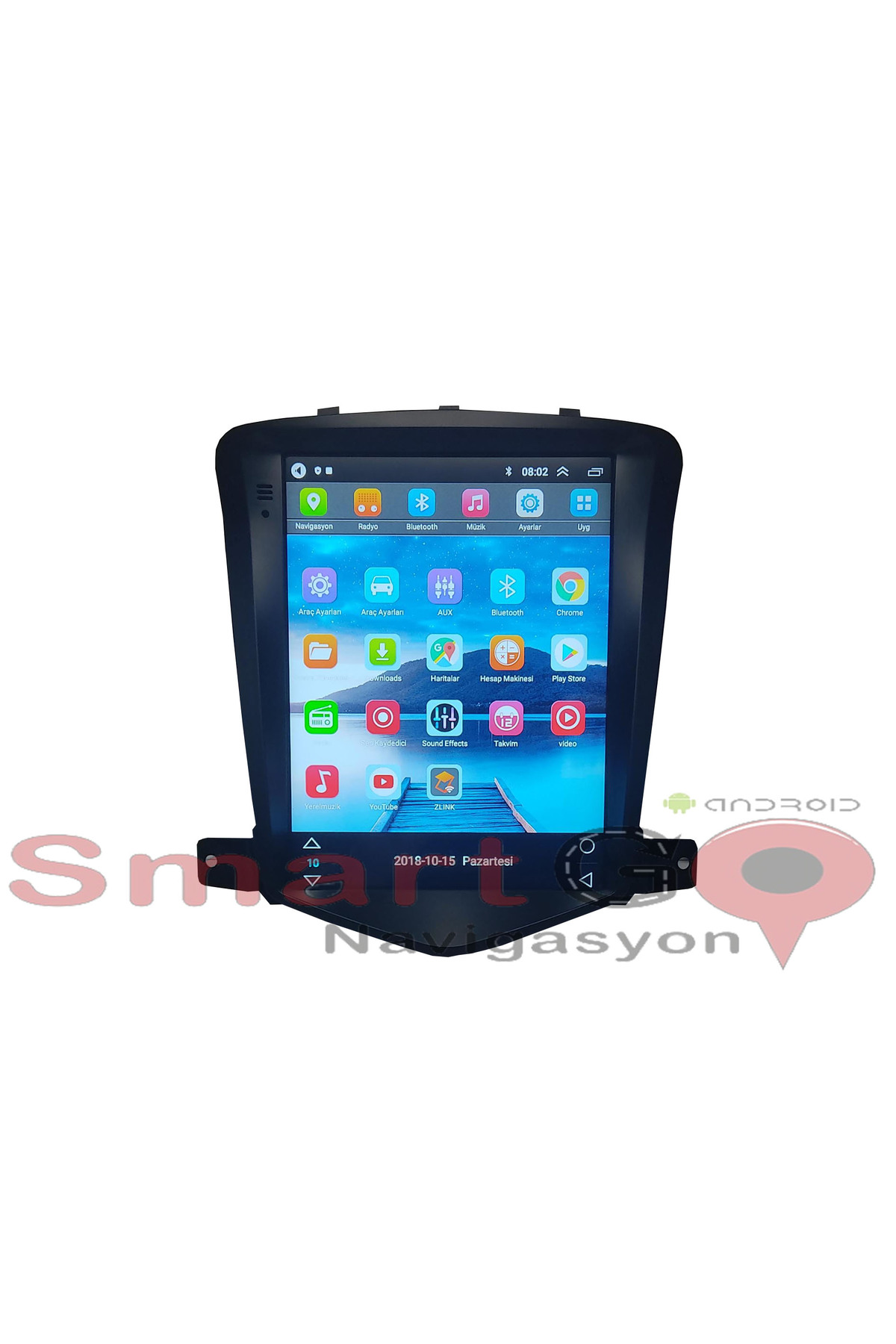 Chevrolet Cruze uyumlu Chevrolet Cruze 2007-2012 Uyumlu Android 4 Gb Multimedya Kamera - Görsel 3