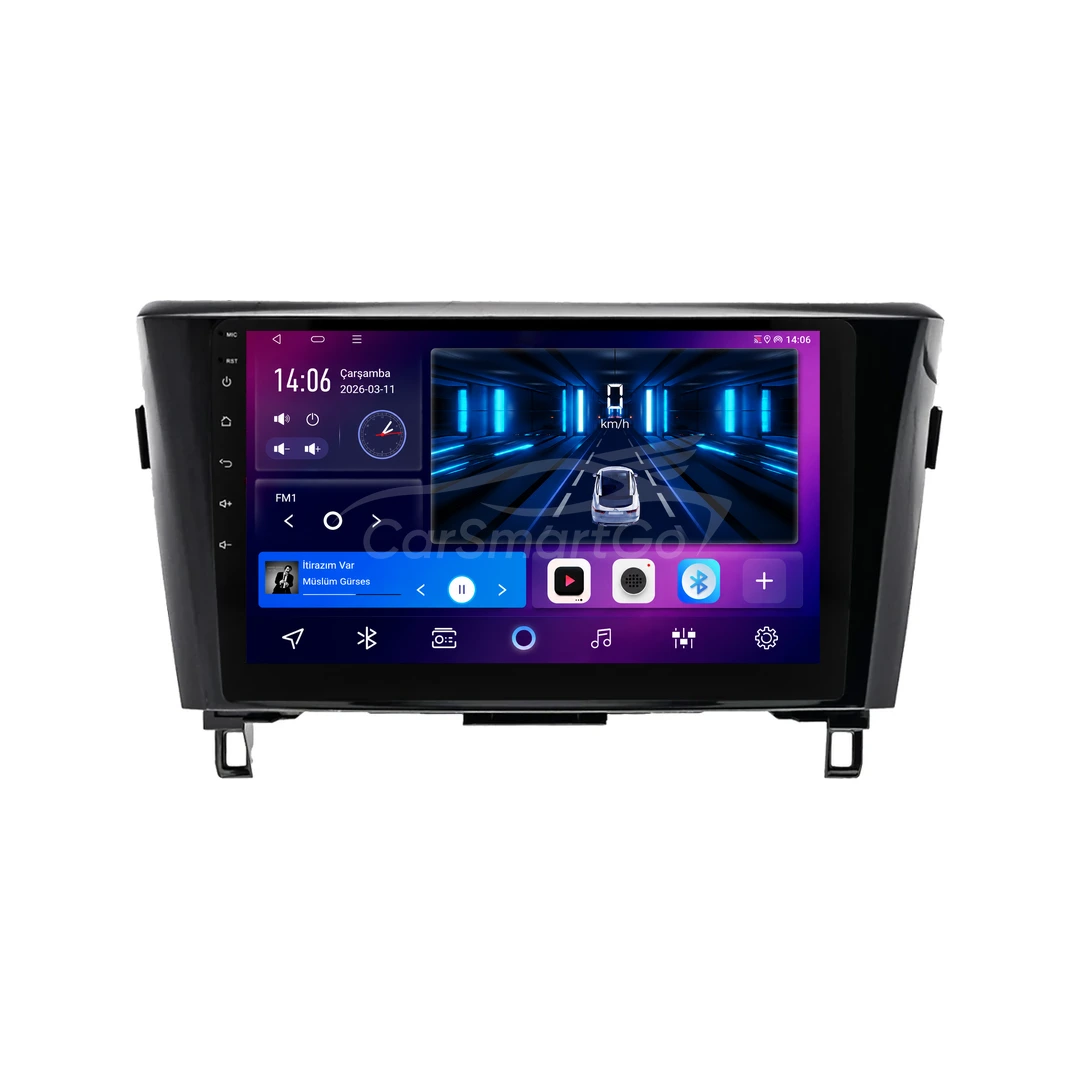 Nissan Qashqai Android Multimedya Sistemi (2014-2020) 8GB RAM 128GB Hafıza Pro