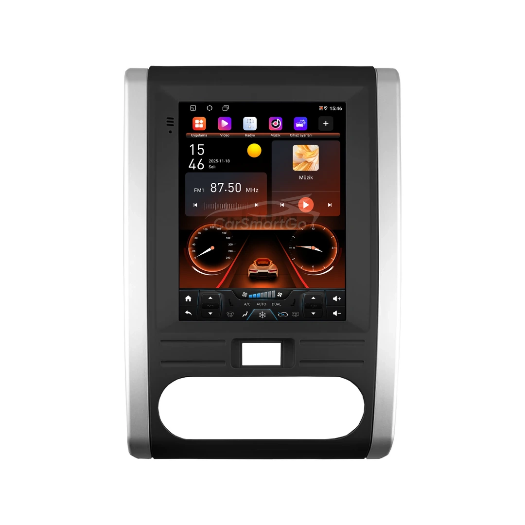 Nissan X-Trail Android Tesla Multimedya Sistemi (2008-2013) 10GB RAM 256GB Hafıza Pro