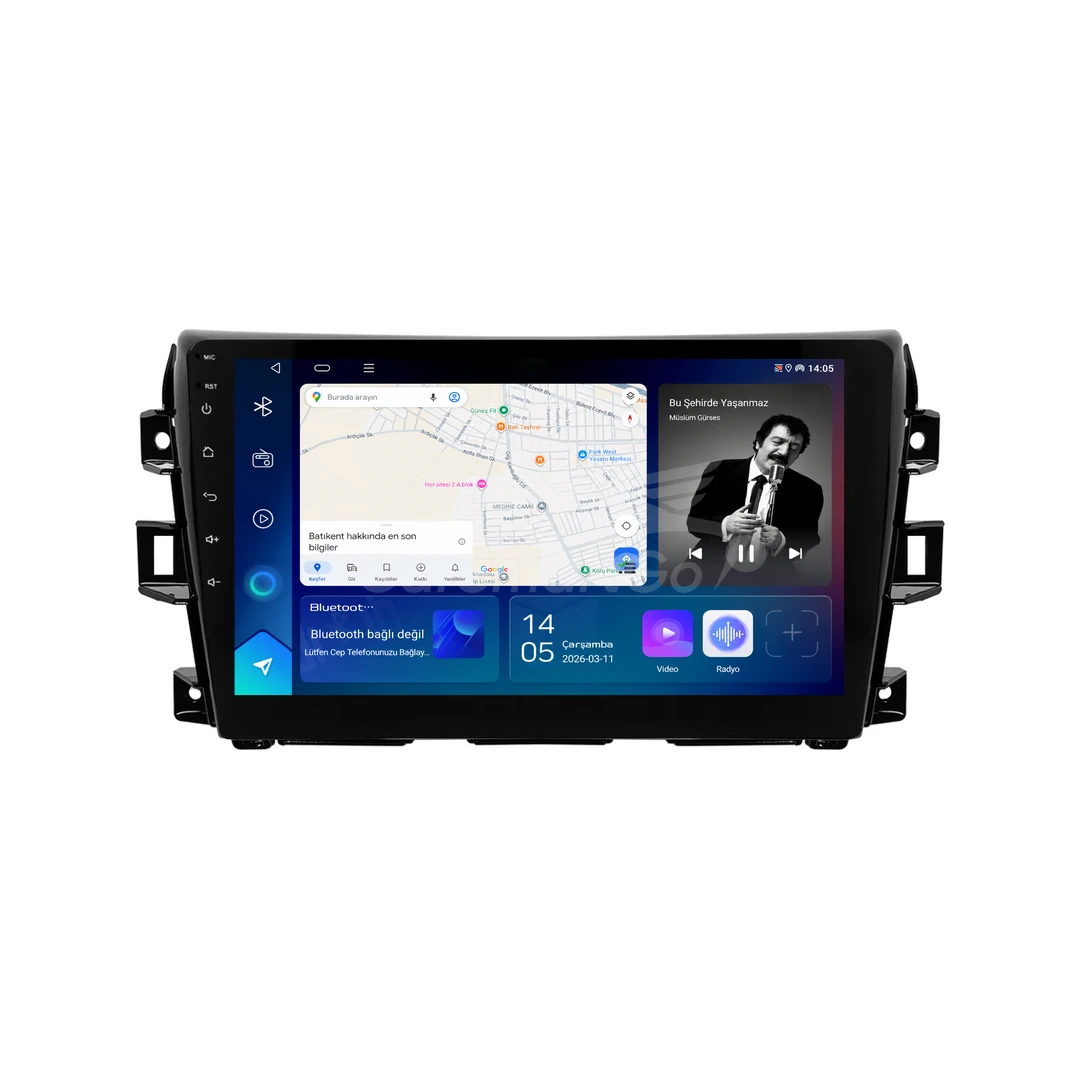 Nissan Navara Android Multimedya Sistemi (2016-2021) 6GB RAM 64GB Hafıza
