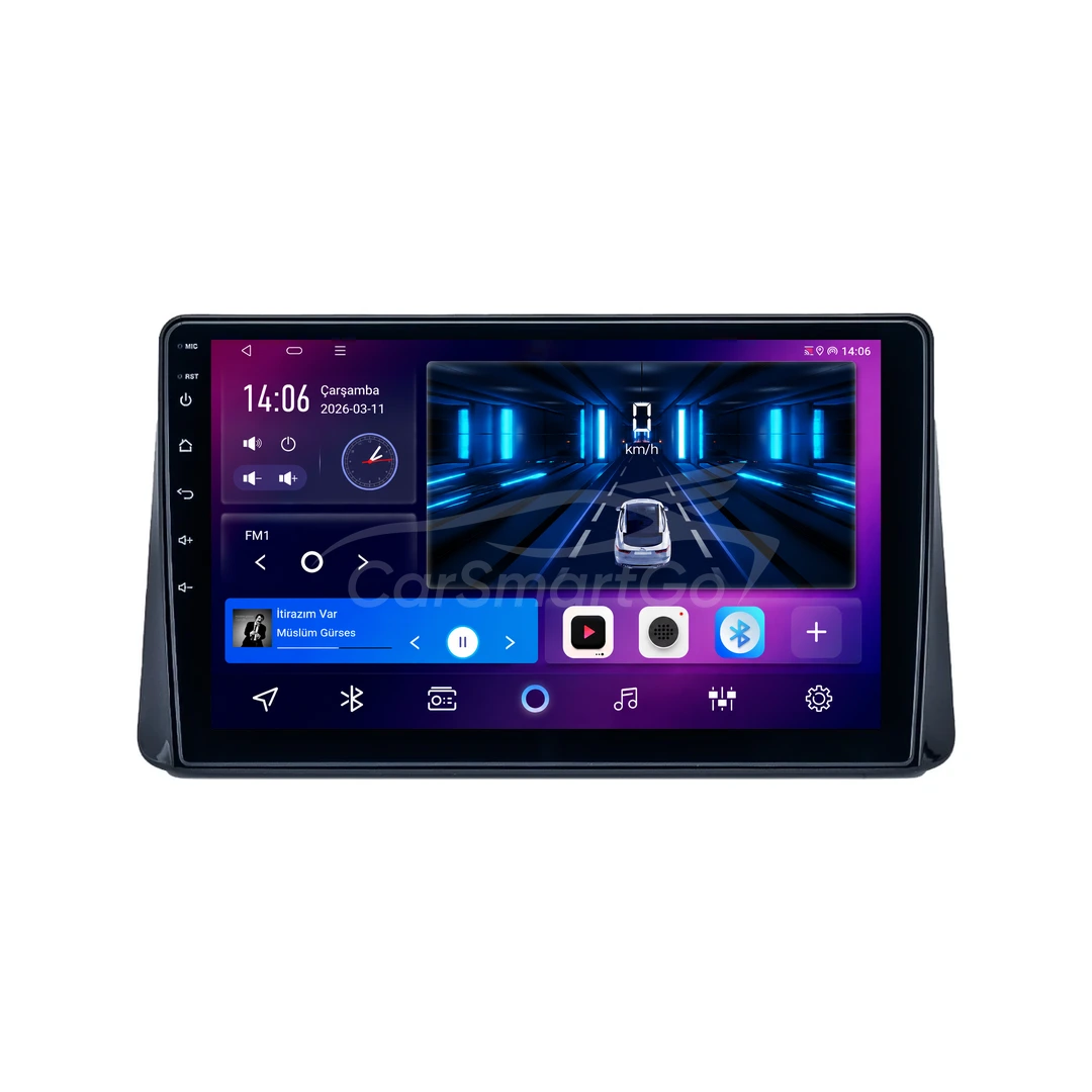 Ford Focus Android Multimedya Sistemi (2018-2022) 8GB RAM 128GB Hafıza Pro