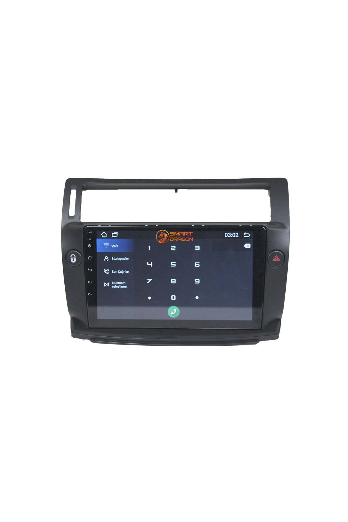 Citroen C4 uyumlu Citroen C4 2005-2010 Uyumlu Android Multimedya Kamera Siyah - Görsel 5