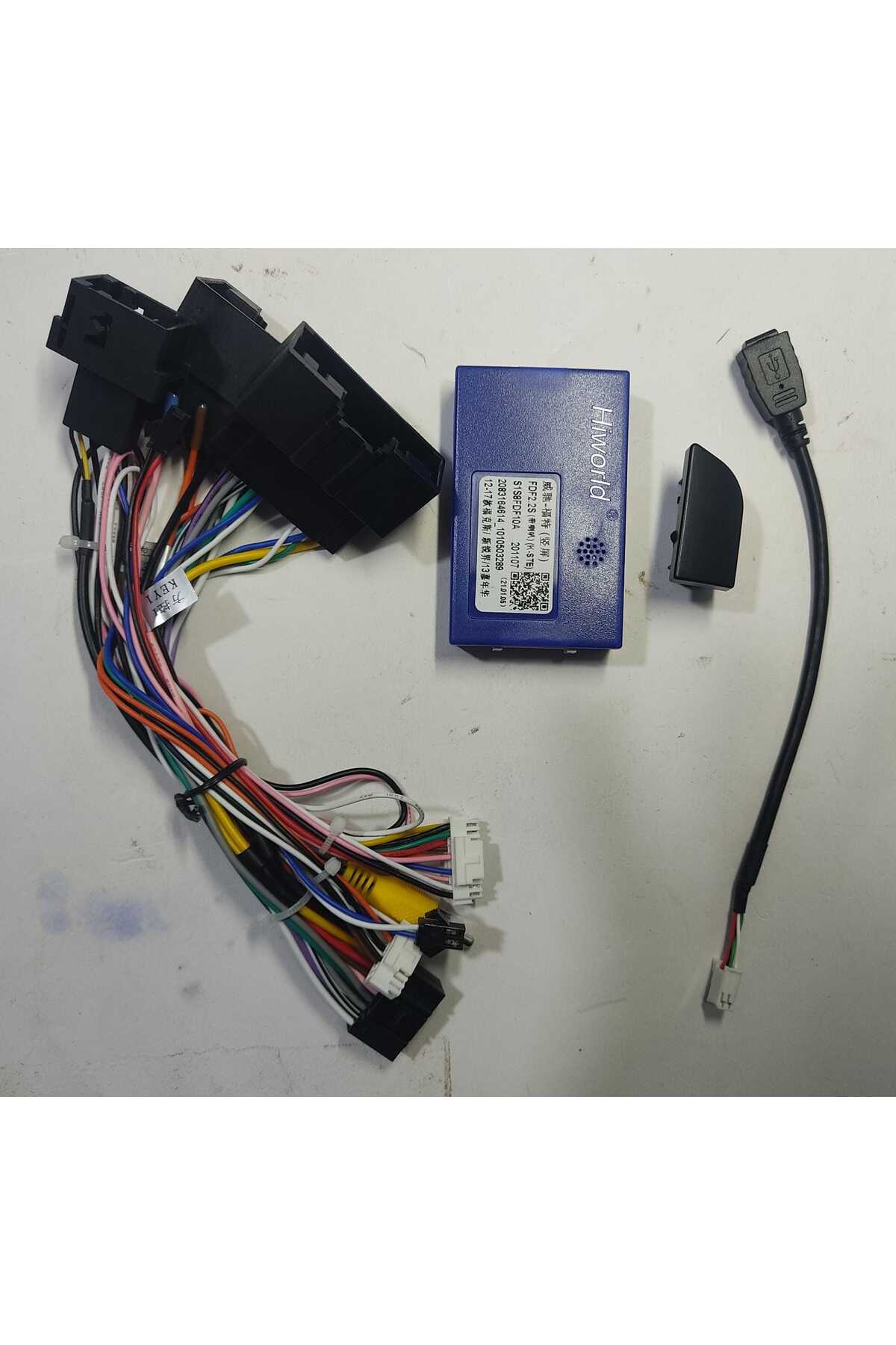 Ford Focus uyumlu FORD FOCUS 3/4 9.7"İNÇ TESLA 2012/2017 ÇERÇEVE VE SOKET - Görsel 3