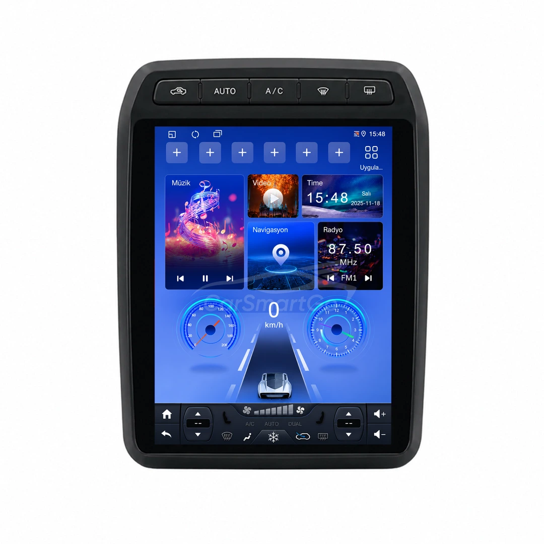 Citroen Berlingo Android Tesla Multimedya Sistemi (2009-2018) 8GB RAM 64GB Hafıza
