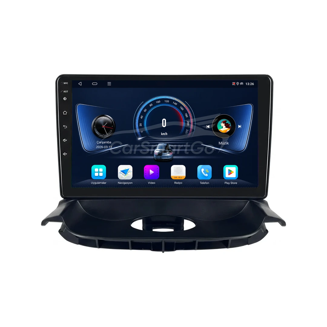 Peugeot 206 Android Multimedya Sistemi (1999-2011) 4GB RAM 64GB Hafıza