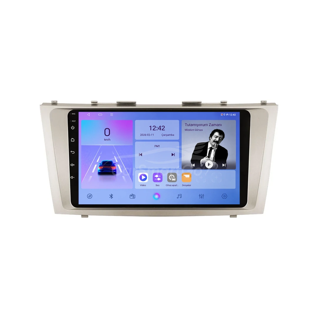 Toyota Camry Android Multimedya Sistemi (2007-2012) 4GB RAM 64GB Hafıza