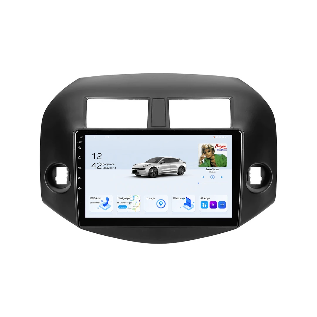 Toyota RAV4 Android Multimedya Sistemi (2006-2012) 6GB RAM 64GB Hafıza