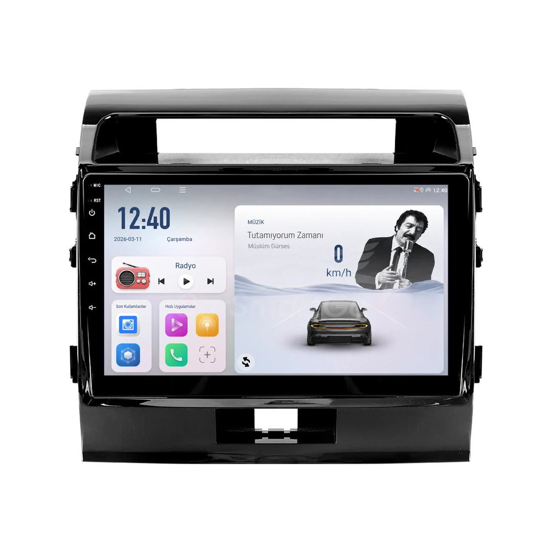 Toyota Land Cruiser Android Multimedya Sistemi (2008-2015) 4GB RAM 64GB Hafıza