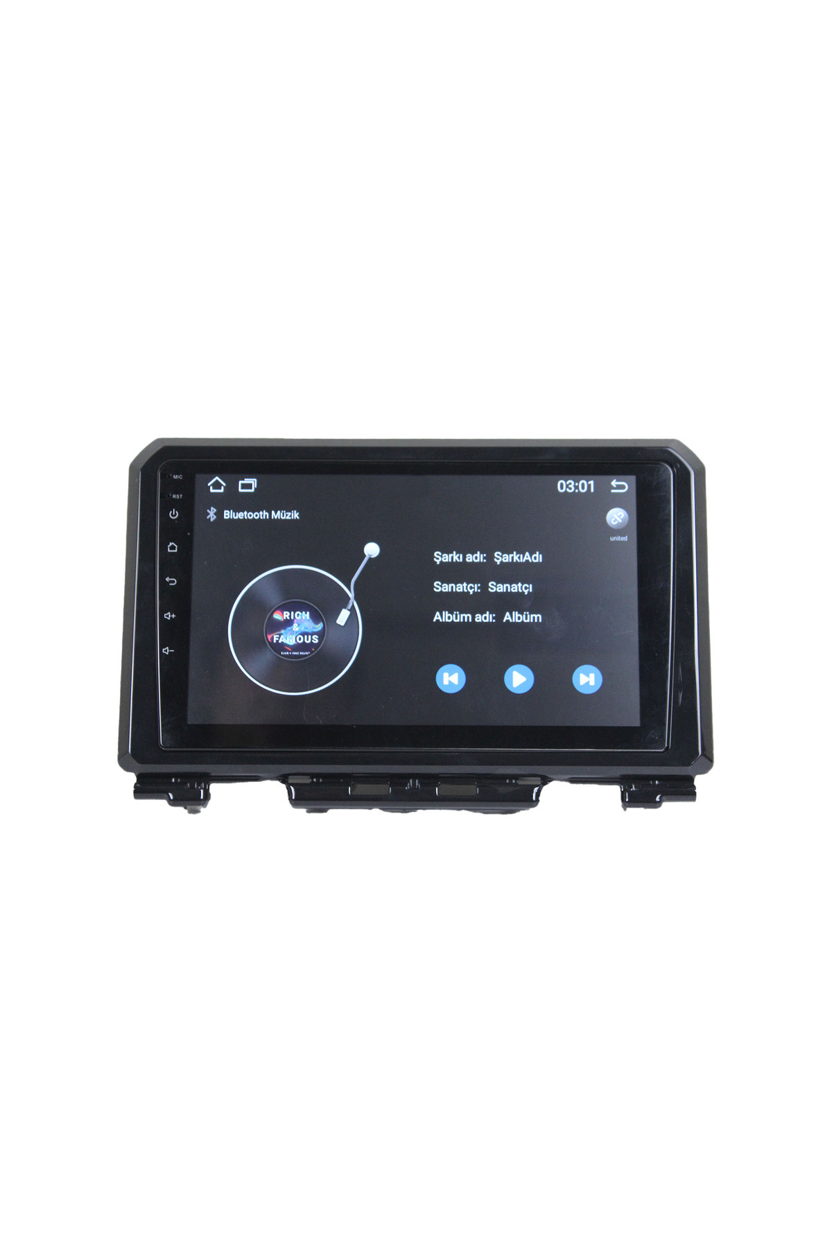 Suzuki Jimny uyumlu SUZUKİ JİMNY 2018/2022 9 İNÇ 8-128 PRO MODEL QLED EKRAN - Görsel 3