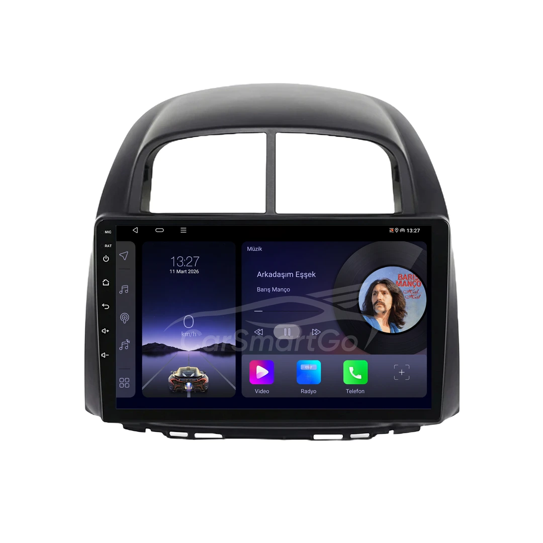 Daihatsu Sirion Android Multimedya Sistemi (2006-2009) 8GB RAM 128GB Hafıza Pro