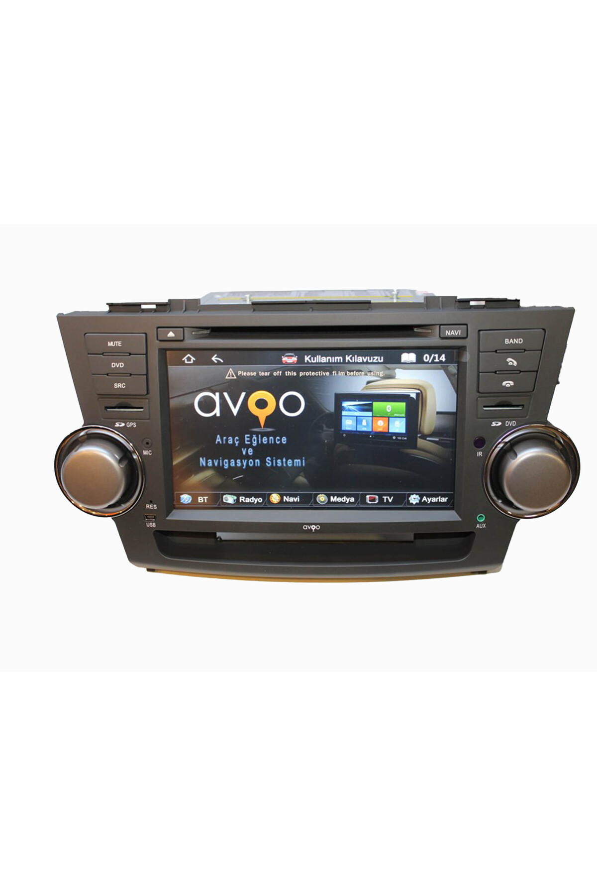 Toyota Highlander uyumlu Toyota Highlander Uyumlu Windows Multimedya - Görsel 3