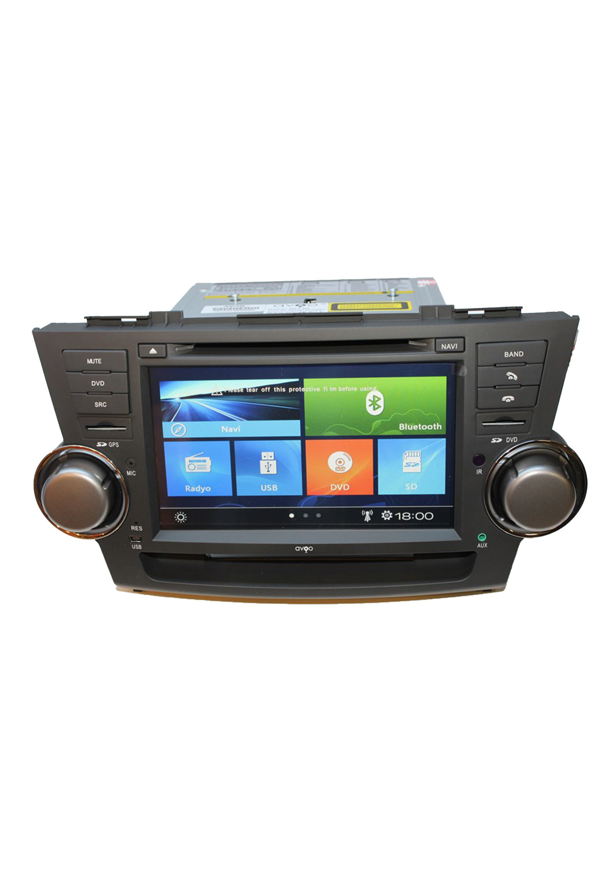 Toyota Highlander uyumlu Toyota Highlander Uyumlu Windows Multimedya - Görsel 4