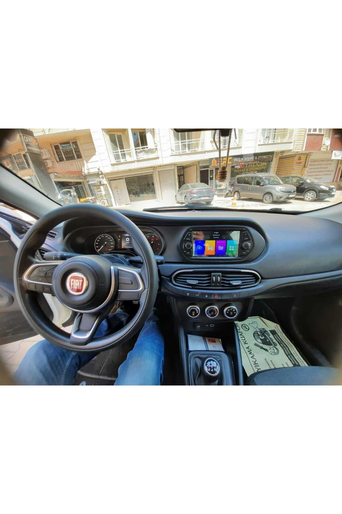 Fiat Egea uyumlu Fiat Egea 7 inç Uyumlu Android Multimedya Kamera - Görsel 8