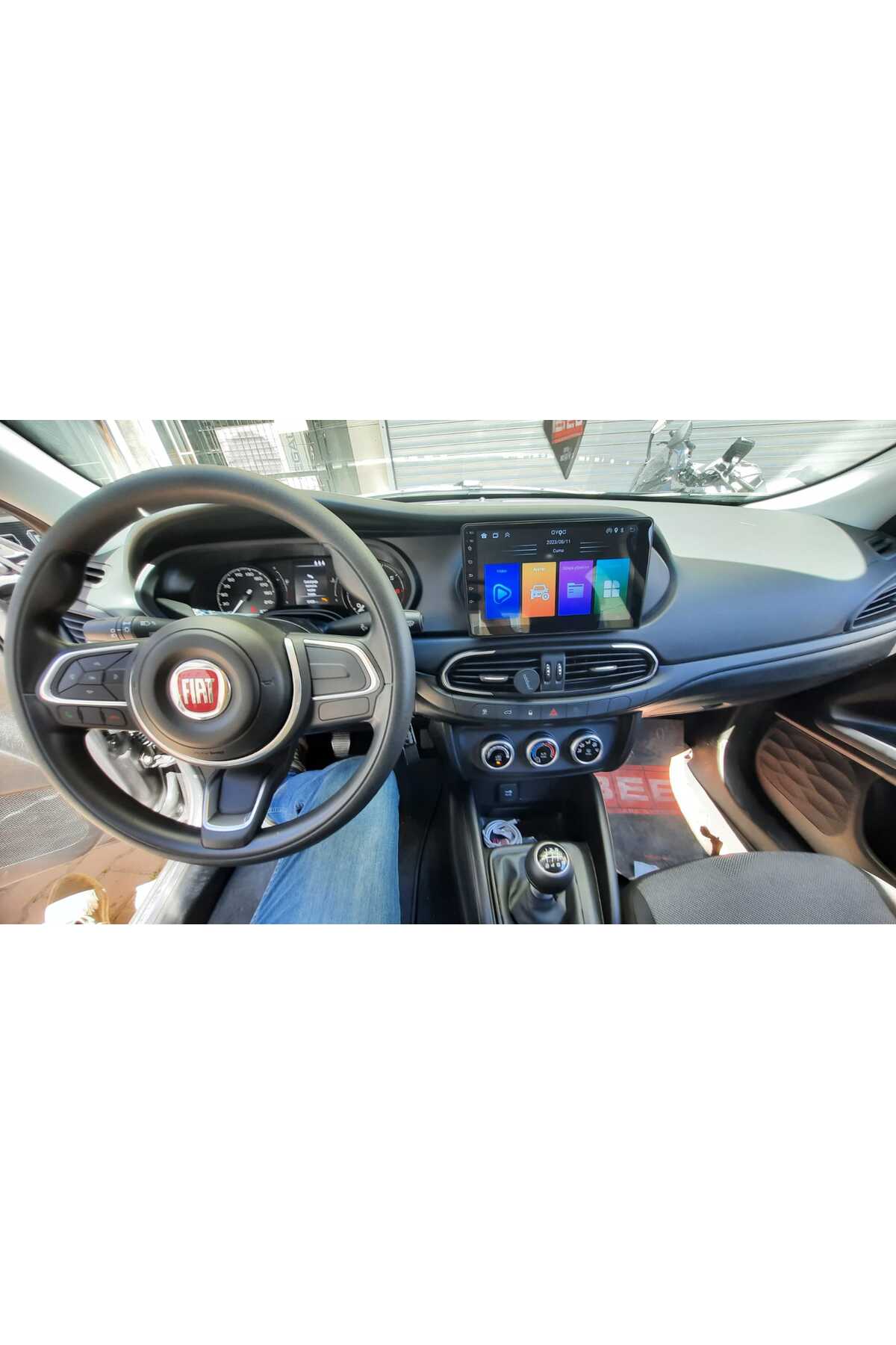 Fiat Egea uyumlu Fiat Egea 9 inç Uyumlu Android Multimedya Kamera - Görsel 4