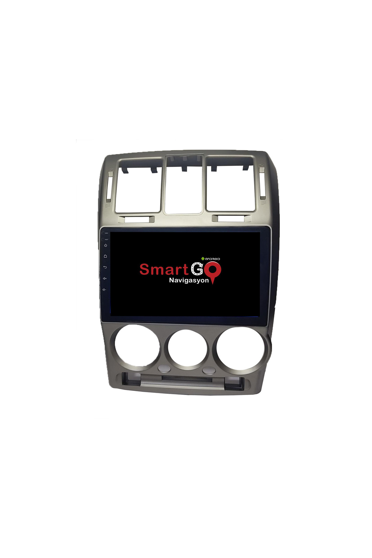 Hyundai Getz uyumlu HYUNDAİ GETZ 2003-2011 9 İNÇ GRİ 8-128 PRO MODEL QLED EKRAN - Görsel 2