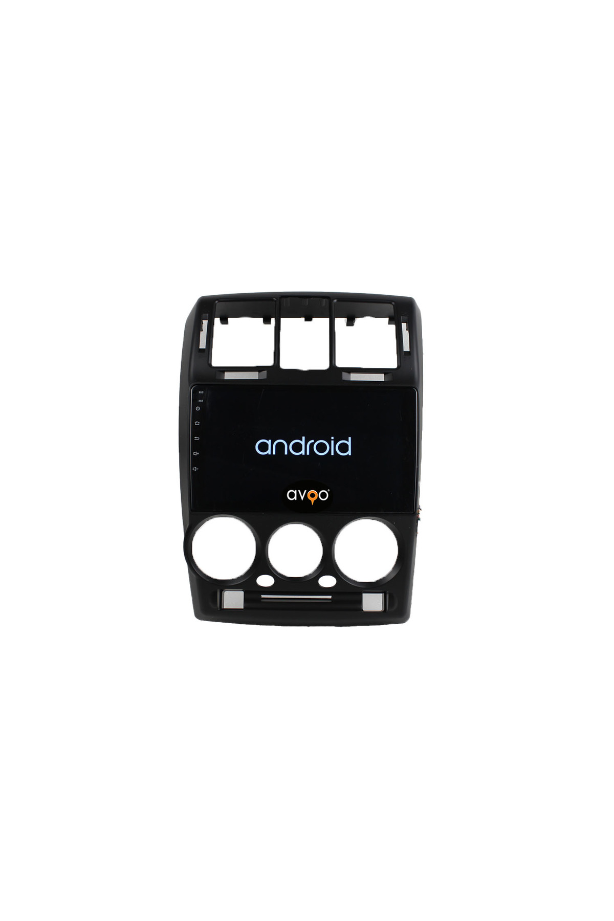 HYUNDAİ GETZ 9 İNÇ 2003/2011 TÜM ÇERÇEVELİ SİYAH ÇERÇEVE VE SOKET