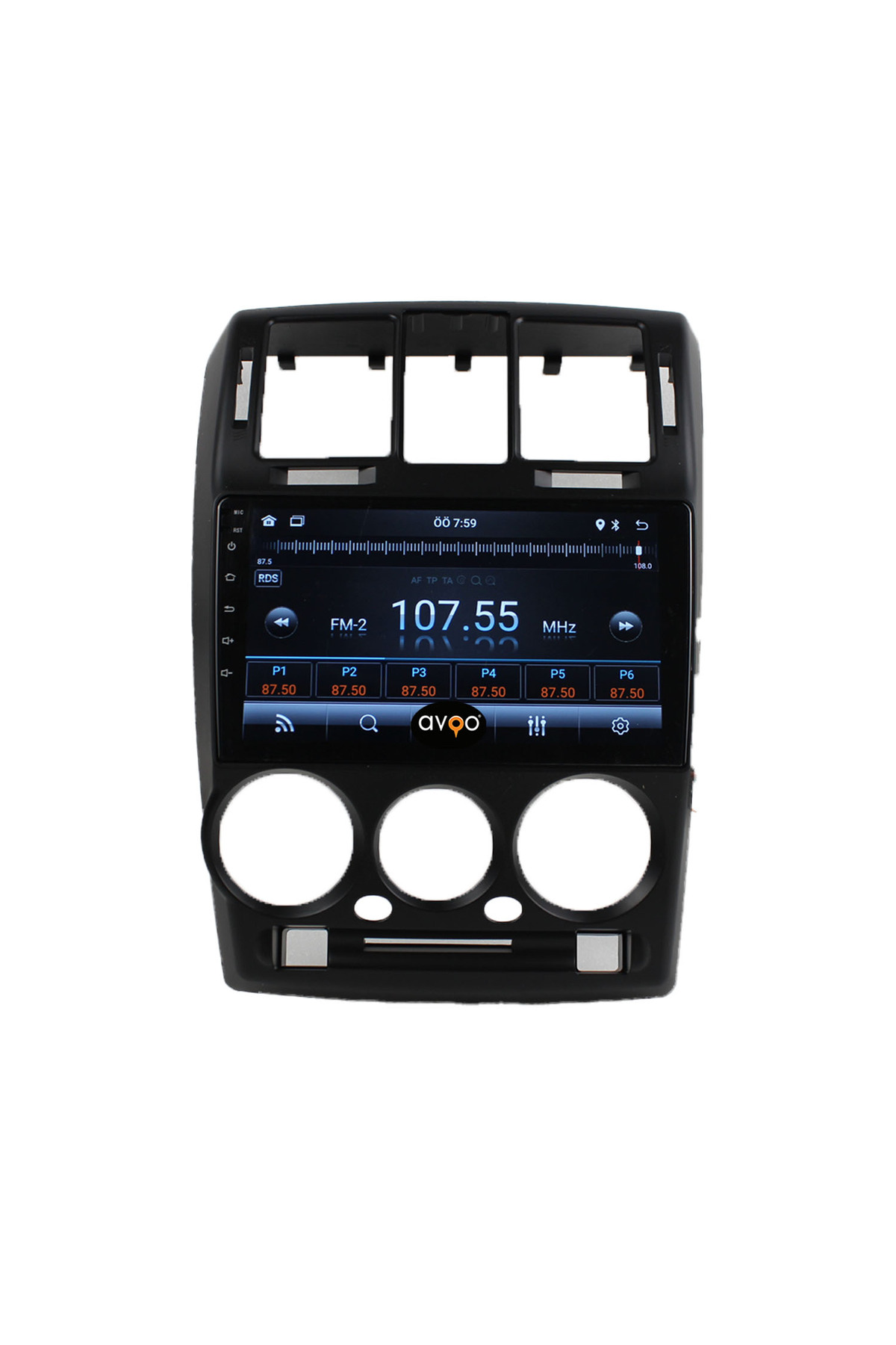 Hyundai Getz uyumlu HYUNDAİ GETZ 9 İNÇ 2003/2011 TÜM ÇERÇEVELİ SİYAH ÇERÇEVE VE SOKET - Görsel 3